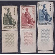 ALEMANIA ESTAMPILLA SARRE 1950 Yv 273/5 SERIE COMPLETA DE ESTAMPILLAS NUEVAS MINT 26 €